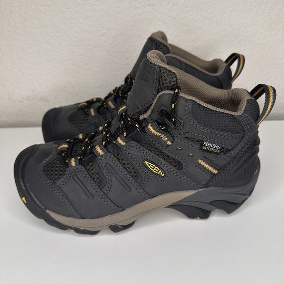 KEEN Work Boots Womens Size 5.5 Utility Lansing Mid Steel Toe Waterproof - Picture 2 of 8